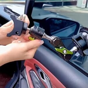 Universal Ball Head Arm for Phone Suction Cup Phone Holder 360° Rotating Car Phone Holder Mount for Car Dashboard Windshield Vehicle Sunroof Compatible with iPhone & Samsung and Other Mobile Phone