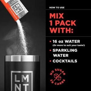 LMNT Keto Electrolyte Powder Packets | Paleo Hydration Powder | No Sugar， No Artificial Ingredients | Watermelon Salt | 30 Stick Packs