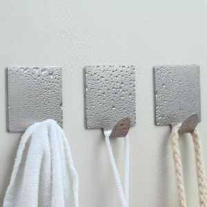 6/12 Pcs Self Adhesive Hooks Stainless Steel Strong Silver Sticky on Wall Hang