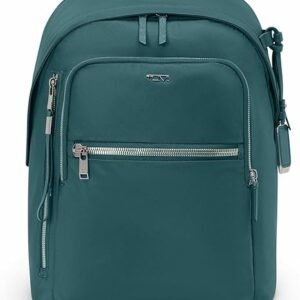 TUMI - Voyageur Halsey Backpack - Women's Lightweight Everyday and Travel Bag - 14.5" X 11.5" X 5.5" - Holds Up to 14" Screen - Lagoon