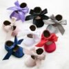 KIDSUN Infant Baby Girls Mary Jane Shoes Non-Slip Rubber Sole Ballet Slippers Princess Dress Wedding Shoes Newborn Crib Shoes First Walkers Shoes