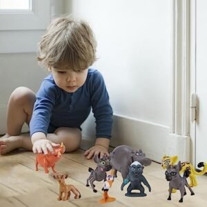Gallagher The Lion King -The Lion Guard Figurines, Tales of Mufasa & Simba The Lion King Toys,2 inches Mini Figurines Toy Set ( Pack of 12)