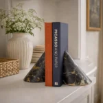 Sculpted Marble Bookends - Image 3