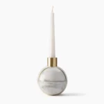 Axis Sphere Marble Candle Holder - Image 3