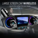 Car FM Transmitter MP3 Player Adapter Charger Handsfree - Image 3