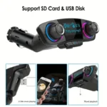 Car FM Transmitter MP3 Player Adapter Charger Handsfree - Image 4
