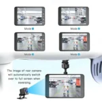 4 Car DVR 1080P HD Dual Lens Dash Cam Front and Rear Camera Video Recorder - Image 3