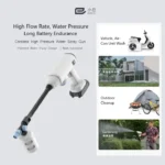 Xiao Si High Pressure Water Gun Cordless Car Wash Spray Gun Water Jet For Car Wash - Image 2