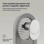 Belkin BoostCharge™ Pro ​Wireless Car Charger with MagSafe 15W Extra Strong Magnetic Vent Mount for iPhone 12， 13， 14 - Image 2