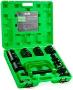 OMT Master Ball Joint Press Kit， Ball Joint Removal Tool Kit for Ball Joint U Joint and Brake Anchor Pin Removal， 21pc Ball Joint Tool Set with Ball Joint Press and Universal Adapters - Image 2