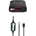 Escort MAX 360c MKII Laser Radar Detector - Dual-Band Wi-Fi and Bluetooth Enabled, 360° Directional Arrows, Exceptional Range, Shared Alerts, Apple CarPlay and Android Auto Compatible, Black