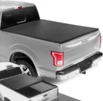 DNA MOTORING New Upgrade Truck Bed Top Hard Solid Tri-Fold Tonneau Cover Compatible with 04-14 Ford F-150 5.5Ft Bed, TTC-HARD-001 - Image 5