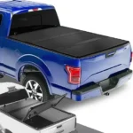 DNA MOTORING New Upgrade Truck Bed Top Hard Solid Tri-Fold Tonneau Cover Compatible with 04-14 Ford F-150 5.5Ft Bed, TTC-HARD-001 - Image 6