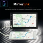 7018B 7 Double 2 Din Car Stereo FM Radio Touch Screen Bluetooth MP5 Player USB/TF/Phone Mirror Link - Image 2