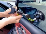 Universal Ball Head Arm for Phone Suction Cup Phone Holder 360° Rotating Car Phone Holder Mount for Car Dashboard Windshield Vehicle Sunroof Compatible with iPhone & Samsung and Other Mobile Phone - Image 2
