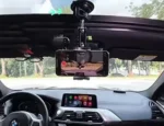 Universal Ball Head Arm for Phone Suction Cup Phone Holder 360° Rotating Car Phone Holder Mount for Car Dashboard Windshield Vehicle Sunroof Compatible with iPhone & Samsung and Other Mobile Phone - Image 3