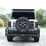 Heavy-Duty Hitch-Mounted Cargo Basket ¨C 750 LB Capacity with High Side Rails & Anti-Wobble Stabilizer - Image 4