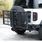 Heavy-Duty Hitch-Mounted Cargo Basket ¨C 750 LB Capacity with High Side Rails & Anti-Wobble Stabilizer - Image 7