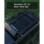 64" x 39" Universal Roof Rack Basket - 200LBS Heavy Duty Cargo Carrier with Extension for SUV, Truck, and Vehicle - Image 6