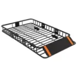 TruAIR 64"x39"x6" Universal Roof Rack Basket - 90kg Heavy Duty Black Cargo Carrier for SUV/Truck/Van - Image 5