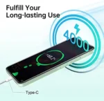 OUKITEL Unlocked Cell Phones C21 Pro 6.39 HD+ Android 11 Unlocked Smartphone 4GB+64GB 256GB Expandable 21MP Camera 4000mAh Mobile Phone 3.5mm Earphone Jack， 4G Dual Sim， Face ID， Fingerprint (Green)