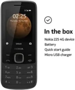 Nokia 225 | GSM Unlocked Mobile Phone | 4G | Black - Image 3