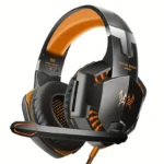 Upgrade Your Gaming Experience: G2000 Surround Stereo Gaming Headset with Noise Cancelling Mic, LED Lights & Soft Memory Earmuffs for PS5/PS4/Xbox One/Nintendo Switch/PC Mac - Image 2