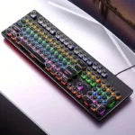 YinDiao Caller Mechanical Keyboard 104 Keys Green Axis Backlit Office E-sports Game Keyboard Wired USB Desktop Computer Notebook Universal - Image 4