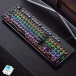 YinDiao Caller Mechanical Keyboard 104 Keys Green Axis Backlit Office E-sports Game Keyboard Wired USB Desktop Computer Notebook Universal - Image 5
