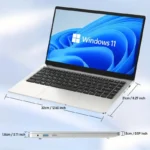 Auusda Laptop With 8GB LPDDR4 512GB SSD, Intel Celeron J4125 Up To 2.5 GHz, 14.1" 1920x1080 IPS, Webcam, Mini HD, USB-A X 2, Micro SD Card Slot, Windows 11 Pro, Expandable Storage - Image 7