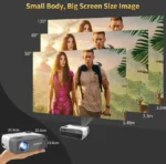 Portable Android 9.0 Proyector Native 1080p Home Theater 4K Smart Projector BT