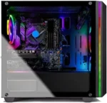 SkyTech Chronos Mini Gaming Computer PC Desktop - Intel Core-i3 10100F 3.6GHz, GTX 1650 4G, 500GB SSD, 8G 3000, RGB Fans, AC WiFi, Windows 10 Home 64-bit - Image 2