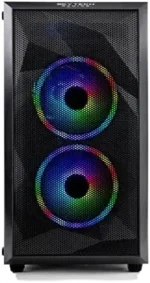 SkyTech Chronos Mini Gaming Computer PC Desktop - Intel Core-i3 10100F 3.6GHz, GTX 1650 4G, 500GB SSD, 8G 3000, RGB Fans, AC WiFi, Windows 10 Home 64-bit - Image 4