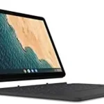 Lenovo Chromebook Duet， 2-in-1， 10.1 WUXGA (1920 x 1200) Display， MediaTek Helio P60T， 4GB LPDDR4X RAM， 128GB eMCP SSD， Integrated ARM G72 MP3 Graphics， Chrome OS， ZA6F0031US， Ice Blue + Iron Grey