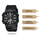 Casio Watch men top luxury set Waterproof Sport quartz Watch LED digital Military men watch Solar wrist watch relogio