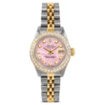 Pre-Owned Rolex 6917 Ladies 26mm Datejust Wristwatch Pink Mother of Pearl Diamond (3 Year Warranty) - Image 3