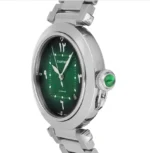 Cartier Pasha Automatic 41mm Steel Mens Bracelet Watch Date WSPA0022 - Image 3