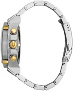 Bulova Men's Icon High Precision Quartz Chronograph Watch, Curved Mineral Crystal, 300m Water Resistant, Continous Sweeping Secondhand, Luminous Markers - Image 6