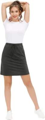 JACK SMITH Women's Athletic Skorts Skirts Sports Golf Tennis Skirts with Pockets S-3XL - Image 2