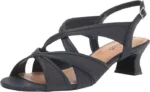 Easy Street Womens Tristen Mesh Inset Dress Sandals - Image 2