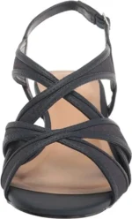 Easy Street Womens Tristen Mesh Inset Dress Sandals - Image 3