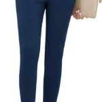 GRAPENT Cropped Pants for Women Dressy Casual High Waisted Pleated Pants Lightweight Stretch Slim Ankle Trousers Pants