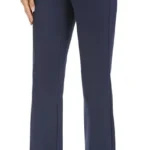 iChosy Women's Stretchy Straight Leg Dress Work Pants Business Office Casual Slacks with Pockets