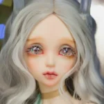 FULL SET 1/4 BJD Doll Fairy Beauty Girl Resin Ball Jointed Doll Eyes Face Makeup