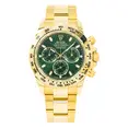 Pre-Owned Rolex Cosmograph Daytona 116508 40MM Green Dial With Yellow Gold Oyster Bracelet
