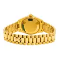 Pre-Owned Rolex Ladies 31mm 18K Yellow Gold Datejust 278278 with Green Roman Diamond Dial and President Bracelet