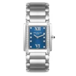 Pre-Owned Patek Philippe 4910 Twenty-4 Blue Dial Steel Diamond Ladies Watch - Image 7