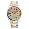 Pre-Owned Rolex Datejust 36MM 116203 Champagne Diamond Dial Two Tone Oyster Bracelet