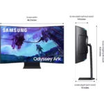 Samsung Odyssey Ark 2 55" 4K UHD 165Hz 1ms Quantum Mini-LED Curved Gaming Monitor - Image 5