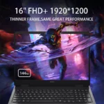 HP Omen Slim 16" FHD+ 144Hz Gaming Laptop, Intel Ultra 7 255H, RTX 5060, 64GB DDR5, 1TB SSD, Wi-Fi 6, Windows 11 Home, Black